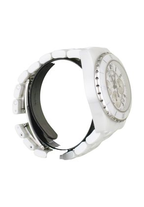 CHANEL J12 Blanche Chronographe