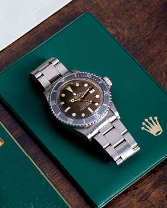 ROLEX Sea-Dweller 1665 Double Red Mk2 "Tropical" - Thin case