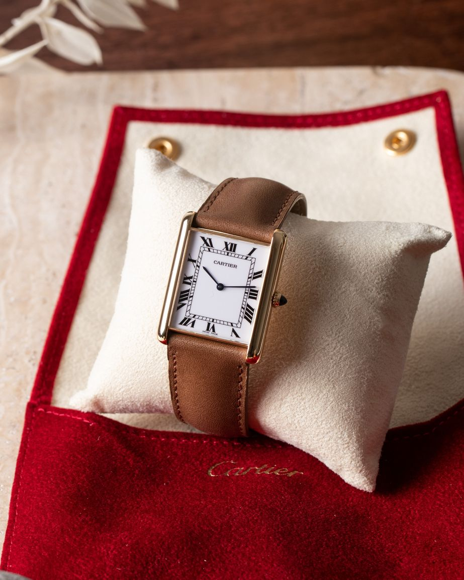 CARTIER Tank Louis Cartier "Jumbo"