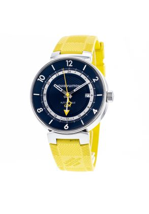 LOUIS VUITTON Tambour Moon Blue GMT