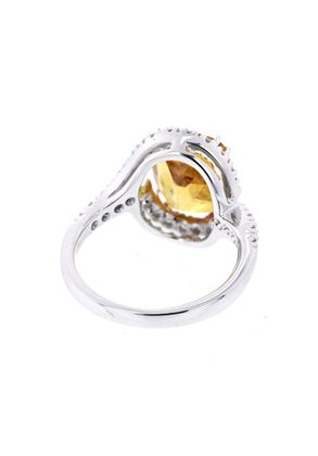 JOAILLERIE CRESUS Bague Composition Citrine et Diamants