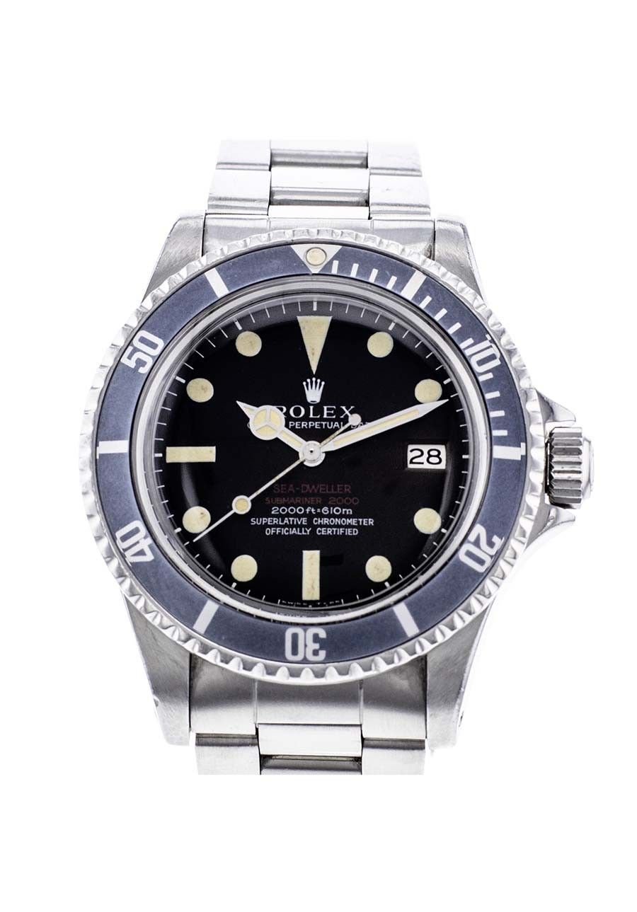 ROLEX Sea-Dweller 1665 Double Red Mk2 "Tropical" - Thin case