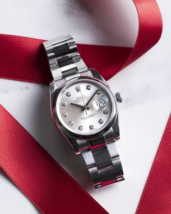 ROLEX DateJust Diamants