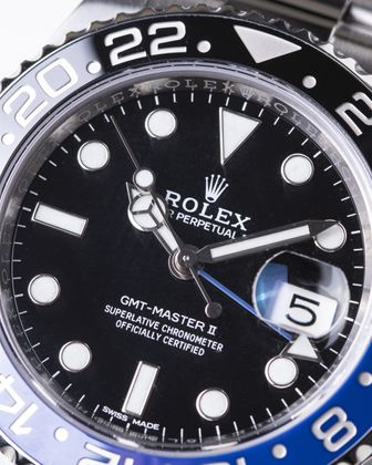 ROLEX GMT-Master II Batman