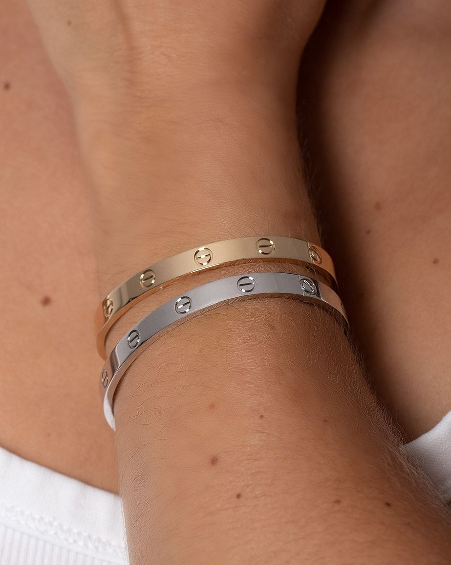 Bracelet Cartier Love Pre Owned Bracelet White Gold Cresuswatches Bracelet Cartier Love Pre Owned Bracelet White Gold Cresuswatches