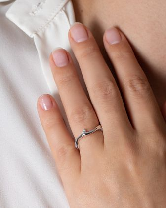 DIOR Bois de Rose Or blanc et Diamants