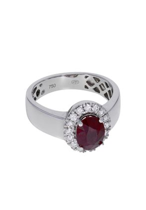 JOAILLERIE CRESUS Bague Composition Rubis et Diamants