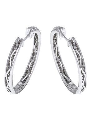 JOAILLERIE CRESUS Créoles Pavage Diamants
