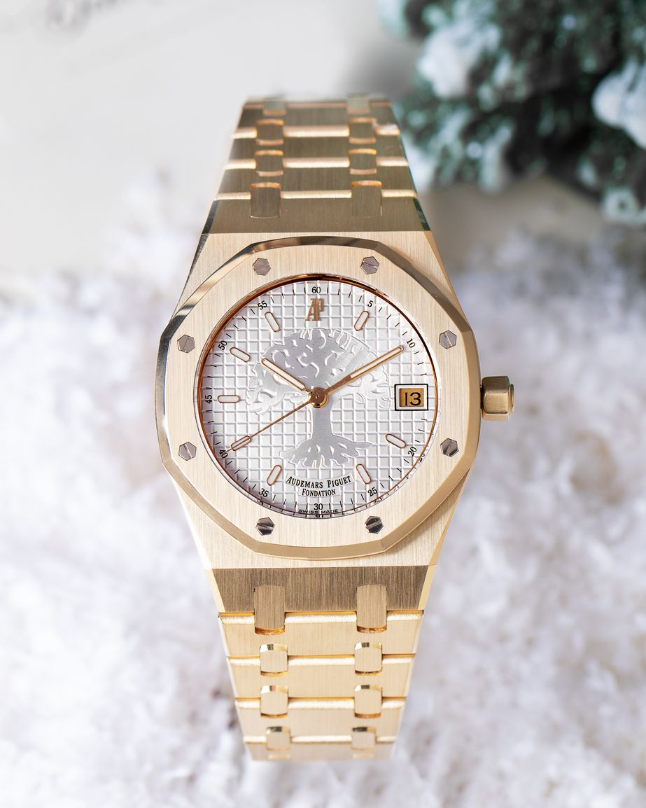 AUDEMARS PIGUET Royal Oak 15100BA/0/0789BA/01 Pre-owned Yellow