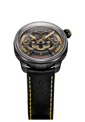 BOMBERG CT43APBA.29 3.11 Pistoleros Gold Steel watch Cresuswatches