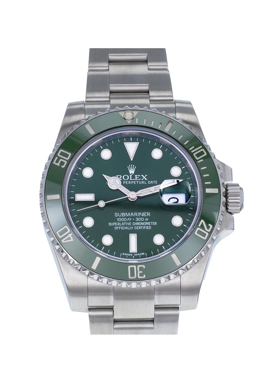 ROLEX Submariner Date Céramique Verte