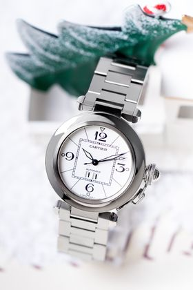 CARTIER Pasha Grande Date