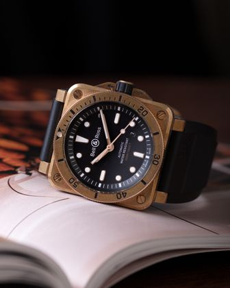 BELL & ROSS BR03-92 Diver Bronze