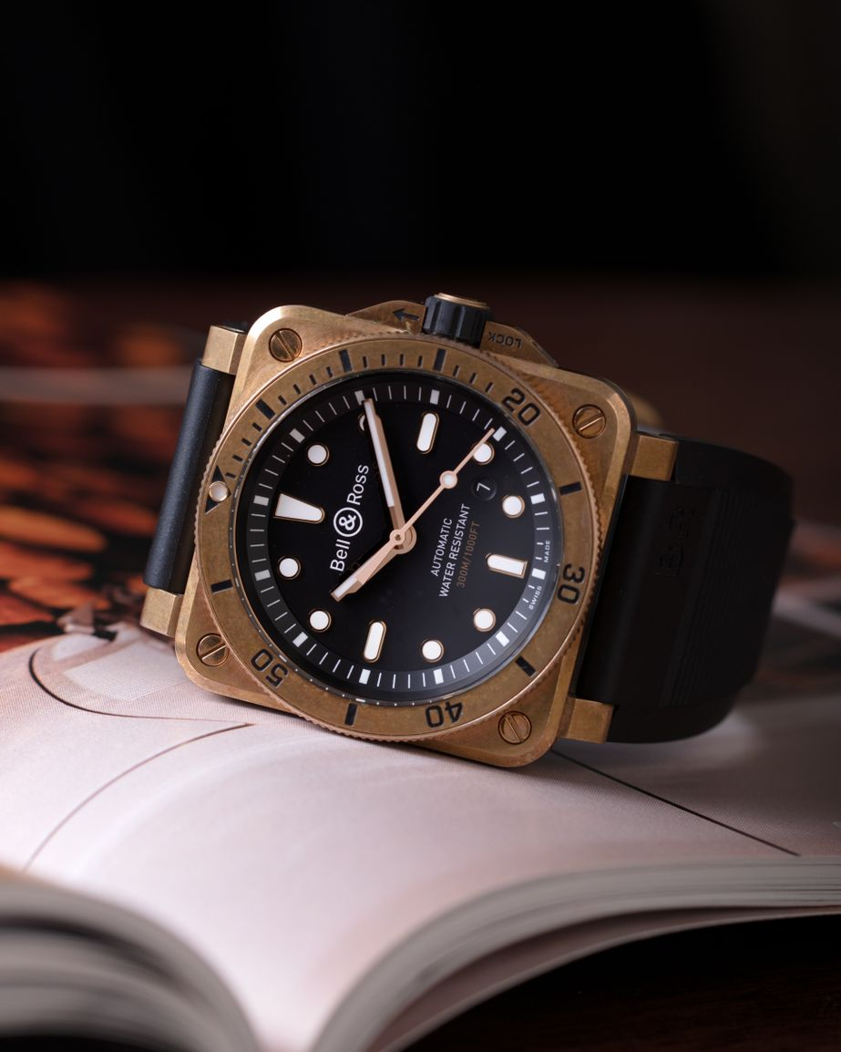 BELL & ROSS BR03-92 Diver Bronze