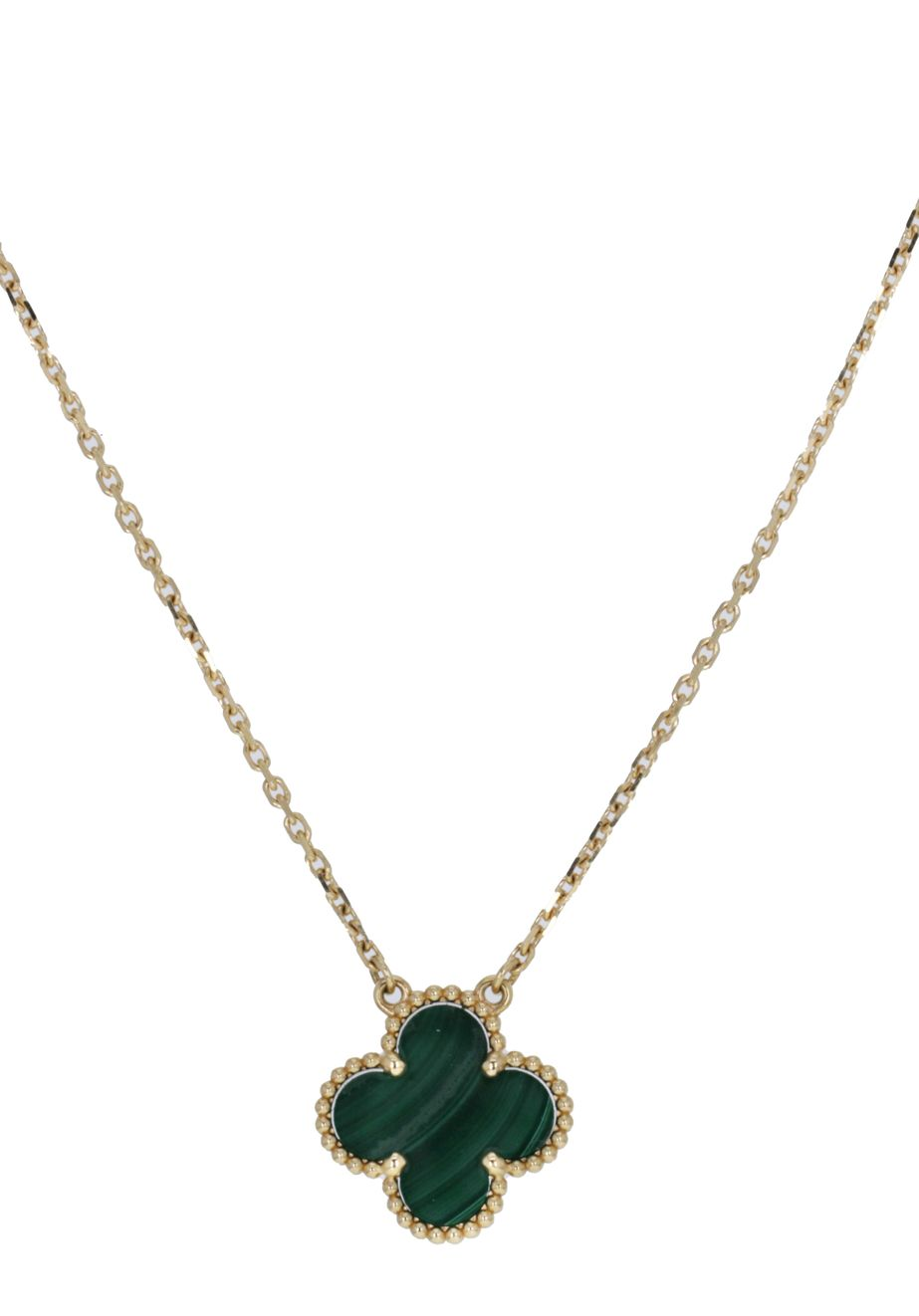 VAN CLEEF & ARPELS Vintage Alhambra Malachite