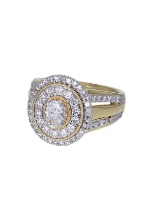 JOAILLERIE CRESUS Bague Composition Diamants