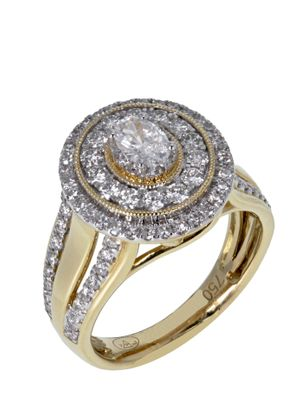 JOAILLERIE CRESUS Bague Composition Diamants
