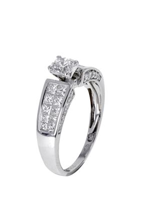 JOAILLERIE CRESUS Solitaire accompagné