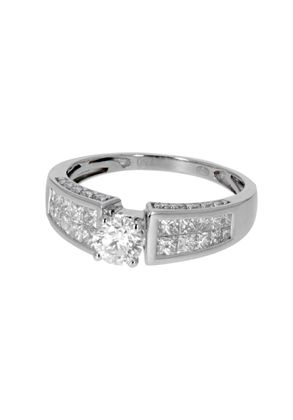 JOAILLERIE CRESUS Solitaire accompagné