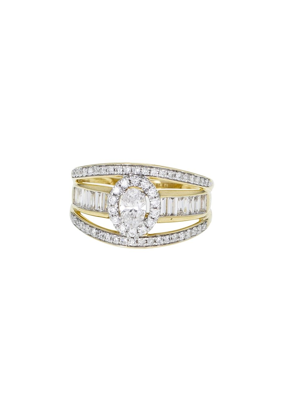 JOAILLERIE CRESUS Bague Composition Diamants