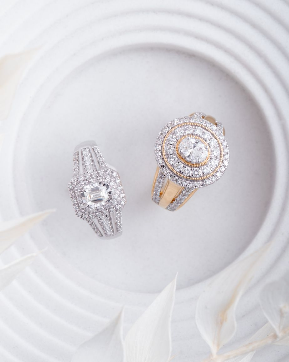 JOAILLERIE CRESUS Bague Composition Diamants