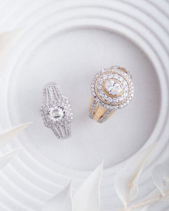 JOAILLERIE CRESUS Bague Composition Diamants