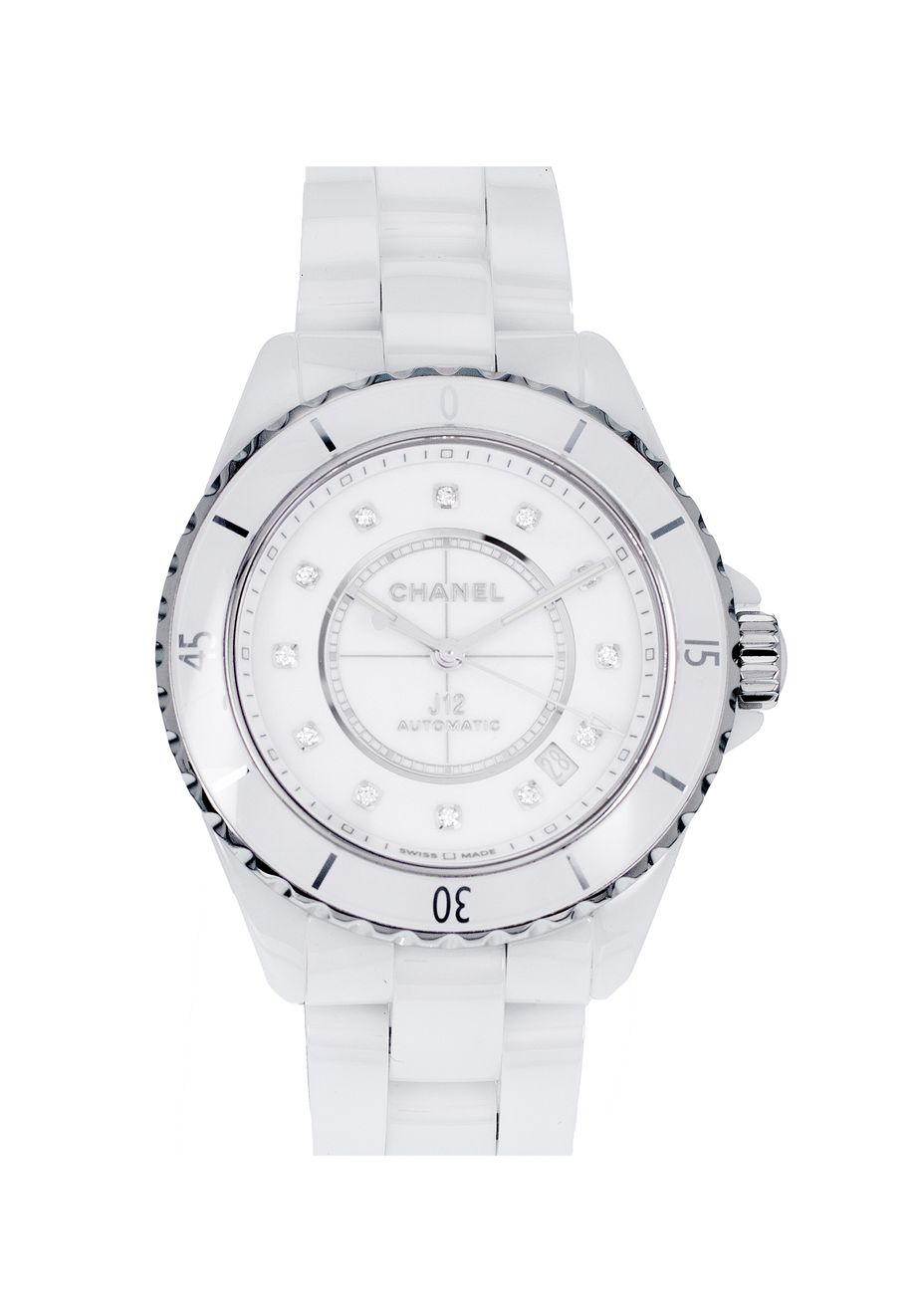 CHANEL J12 Blanche Diamants