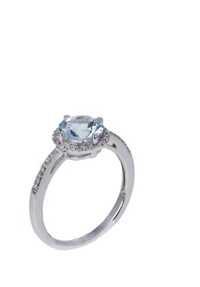 JOAILLERIE CRESUS Bague Composition Aigue Marine