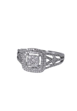 JOAILLERIE CRESUS Bague Composition Diamants