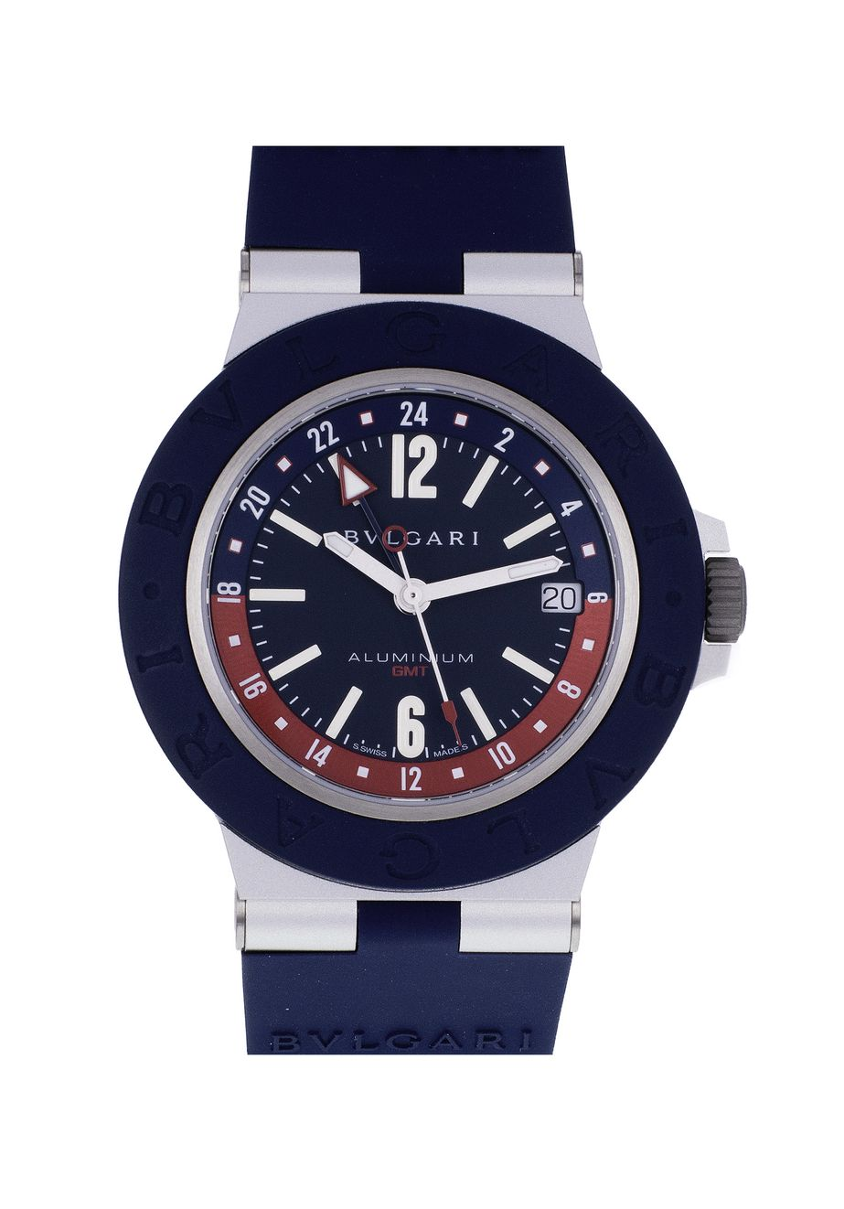 BULGARI Aluminium GMT