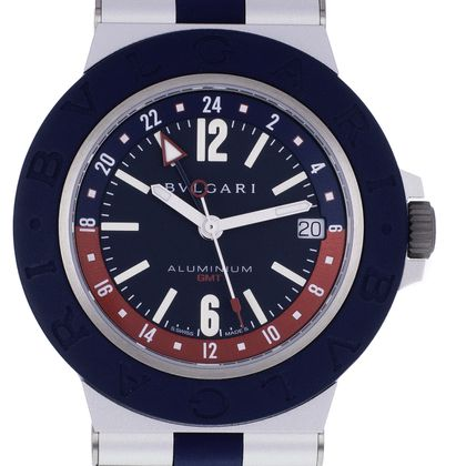 BULGARI Aluminium GMT