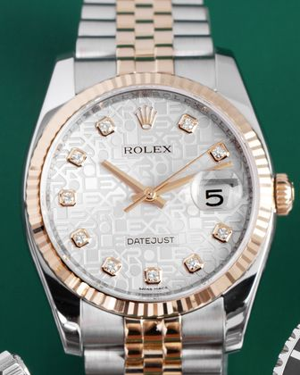 ROLEX DateJust Diamants