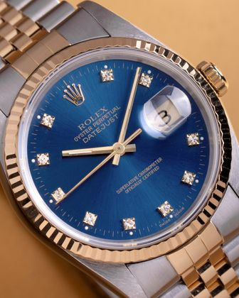 ROLEX DateJust Diamants