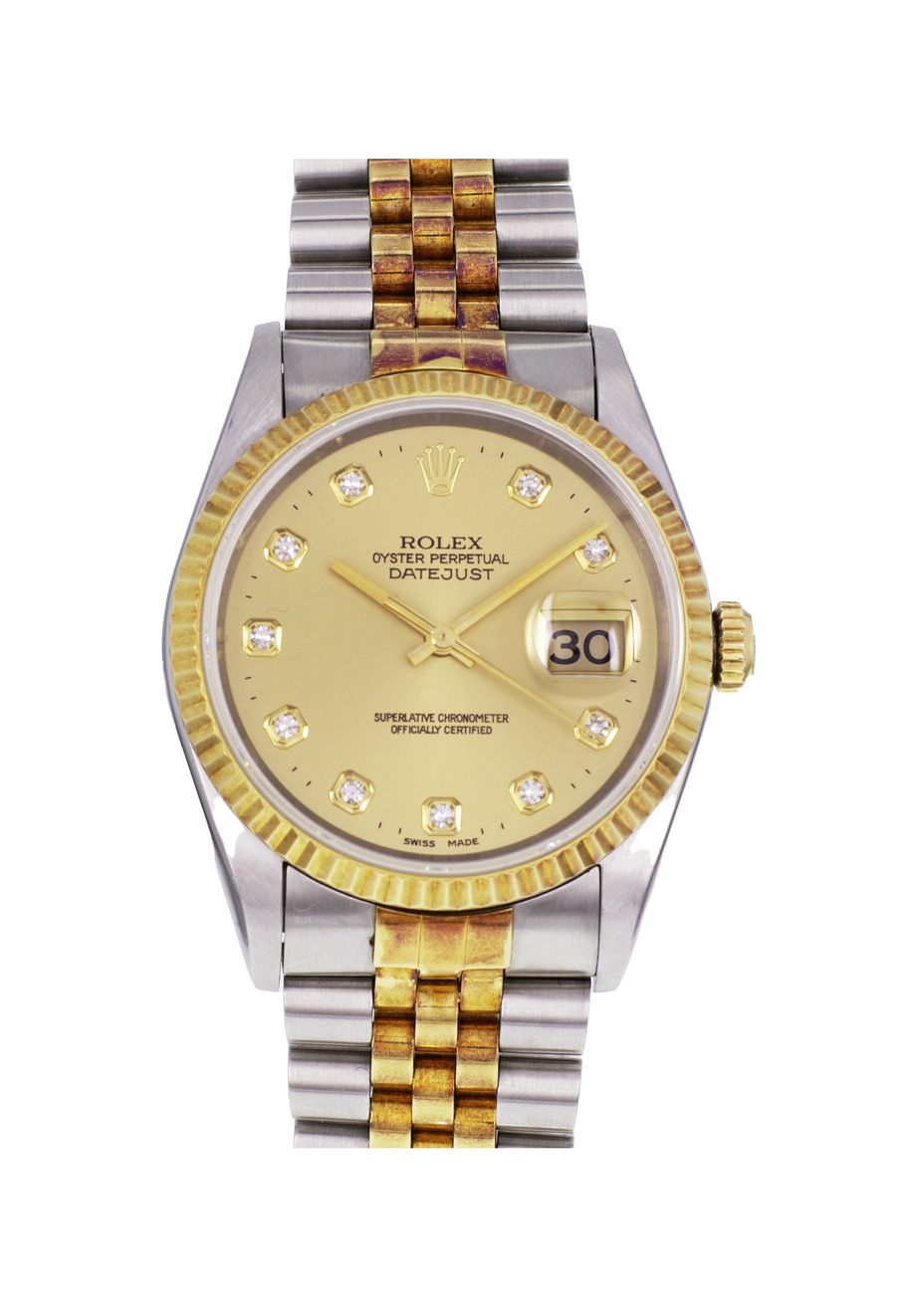 ROLEX DateJust Diamants