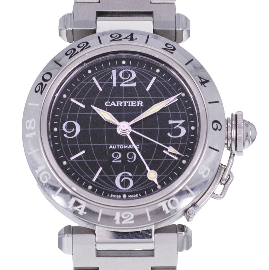 CARTIER Pasha GMT Grande Date