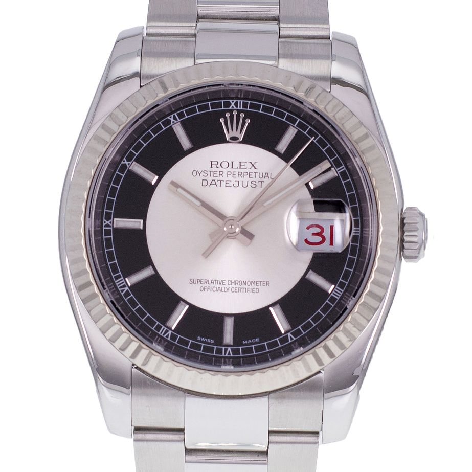 ROLEX DateJust Red roulette Tuxedo