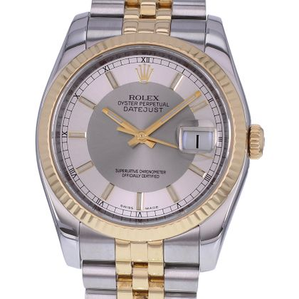 ROLEX DateJust Red roulette Tuxedo