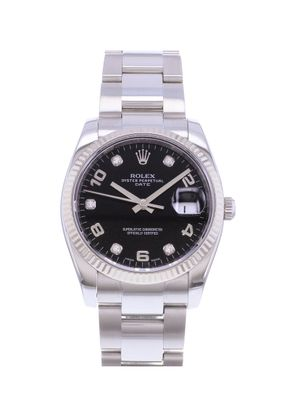 ROLEX Date Index diamants