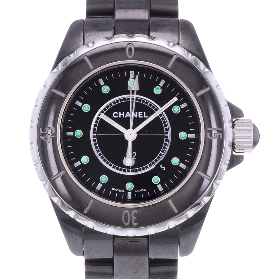 CHANEL J12 33 mm Emeraude