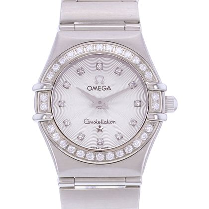 OMEGA Constellation Lady Index diamants