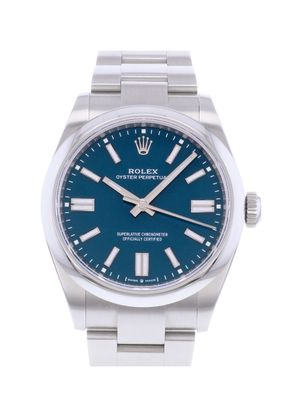 ROLEX Oyster Perpetual "Med blue"