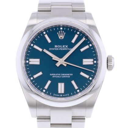 ROLEX Oyster Perpetual "Med blue"