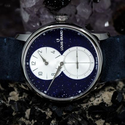 LOUIS ERARD Métiers d'Art Régulateur Aventurine