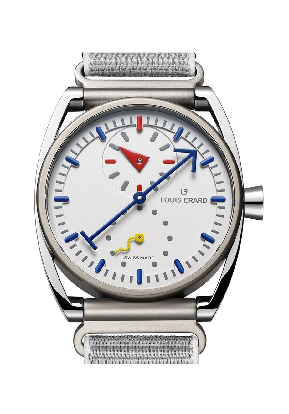 LOUIS ERARD Régulateur Blanc Louis Erard & Alain Silberstein