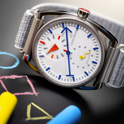 LOUIS ERARD Régulateur Blanc Louis Erard & Alain Silberstein