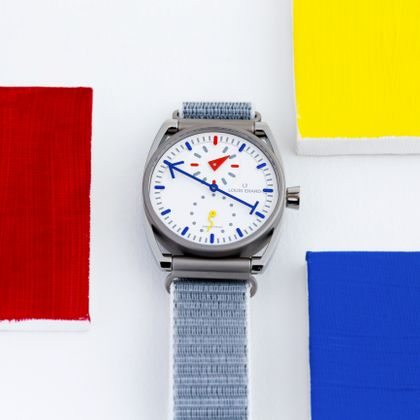 LOUIS ERARD Régulateur Blanc Louis Erard & Alain Silberstein