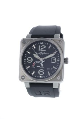 BELL & ROSS BR01-97 Power Reserve Black Dial