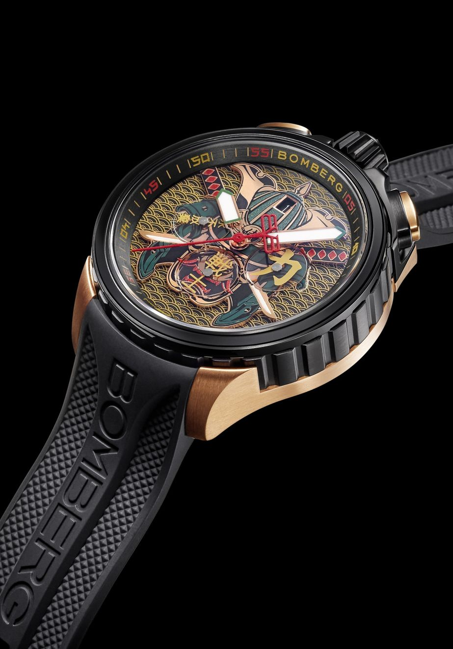 BOMBERG Bolt-68 Heritage Golden Samourai