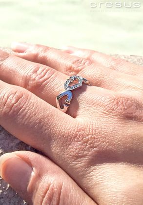 CARTIER Cœur diamants