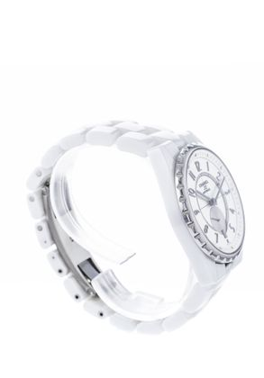 CHANEL J12 Blanche Automatique